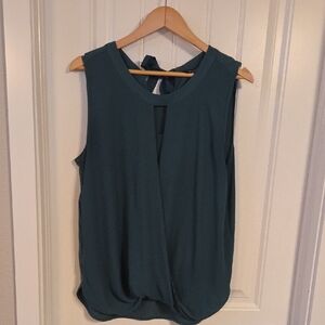 41 Hawthorn Teal Sleeveless Blouse